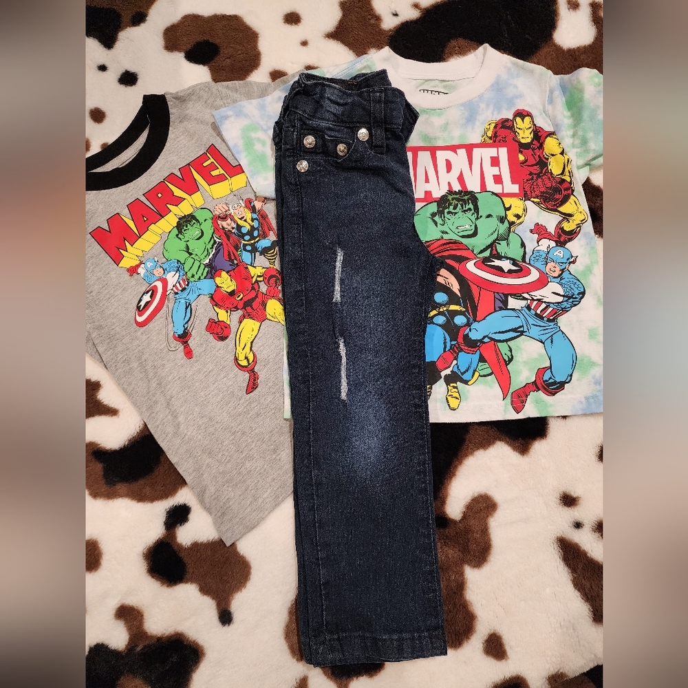 True Religion/ Marvel 4T Set